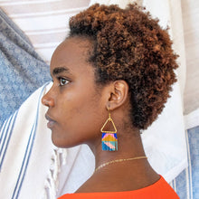 Load image into Gallery viewer, Beaded Fringe Earrings - Spring