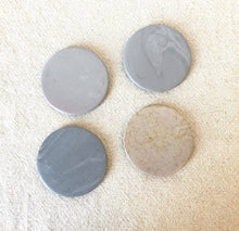 Load image into Gallery viewer, Soapstone Coaster Set: Storm