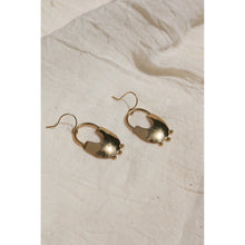 Load image into Gallery viewer, Bamasha Earrings - Brass
