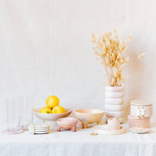 Load image into Gallery viewer, Soapstone Pedestal Bowl: Sunset