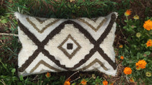 Load image into Gallery viewer, Handmade Flat Weave Lumbar Pillowcase