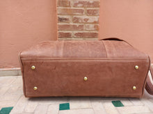 Load image into Gallery viewer, Leather Duffle Bag
