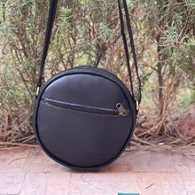 Load image into Gallery viewer, Round Leather Handbag