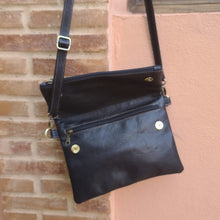 Load image into Gallery viewer, Handmade small Moroccan leather handbag crafted by women artisans