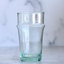 Traditional Moroccan Tea Glasses - Medium - Translucent