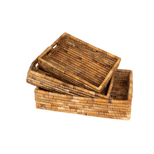 Load image into Gallery viewer, Banana Leaf Nesting Tray Set