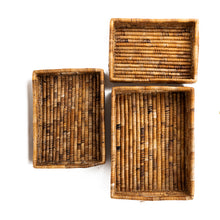 Load image into Gallery viewer, Banana Leaf Nesting Tray Set