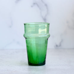 Le Verre Beldi Traditional Moroccan Small Tea Glasses - Green