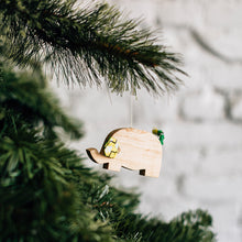 Load image into Gallery viewer, Hand Carved Animal Ornament