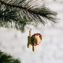 Load image into Gallery viewer, Hand Carved Animal Ornament