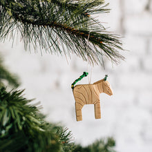 Load image into Gallery viewer, Hand Carved Animal Ornament