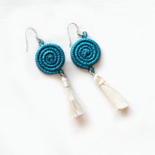 Load image into Gallery viewer, Inshunda Woven Tassel Earrings