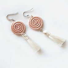 Load image into Gallery viewer, Inshunda Woven Tassel Earrings