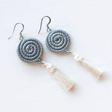 Load image into Gallery viewer, Inshunda Woven Tassel Earrings