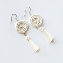 Load image into Gallery viewer, Inshunda Woven Tassel Earrings