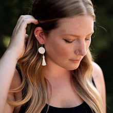 Load image into Gallery viewer, Inshunda Woven Tassel Earrings