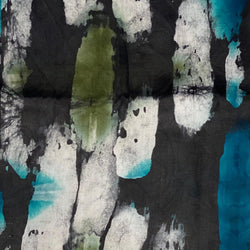 Tie Dye Batik from Liberia - Blue & Green
