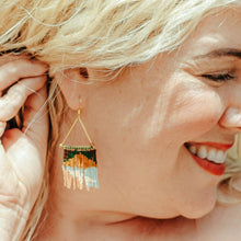 Load image into Gallery viewer, Beaded Fringe Earrings - Shea
