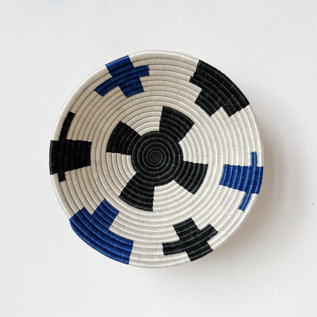 Siwe Bowl Woven Sisal Decorative Plate Dish Bowl from Rwanda