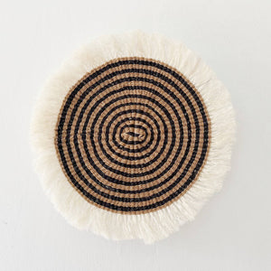 16" Sisal Wall Hanging: Lilambo