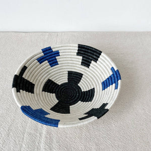 Siwe Bowl Woven Sisal Decorative Plate Dish Bowl from Rwanda