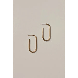 Pinda Earrings - Brass