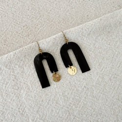 Angaza Earrings - Black