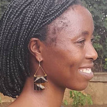 Load image into Gallery viewer, Beaded Fringe Earrings - Becky
