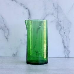 Le Verre Beldi Moroccan Carafe without Handle - Green
