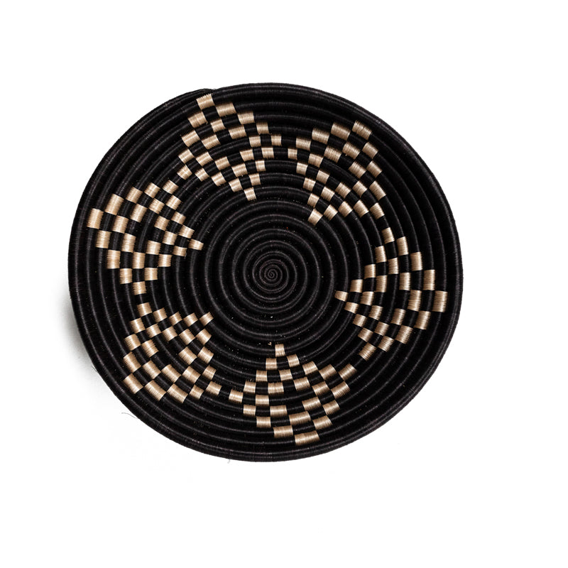 Black Bariku Woven Basket