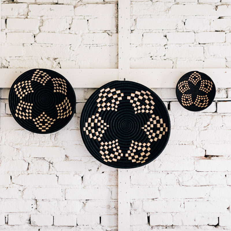 Black Bariku Woven Basket