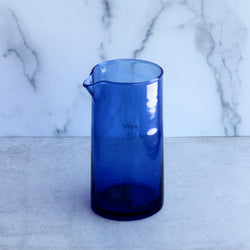 Le Verre Beldi Moroccan Carafe without Handle - Blue
