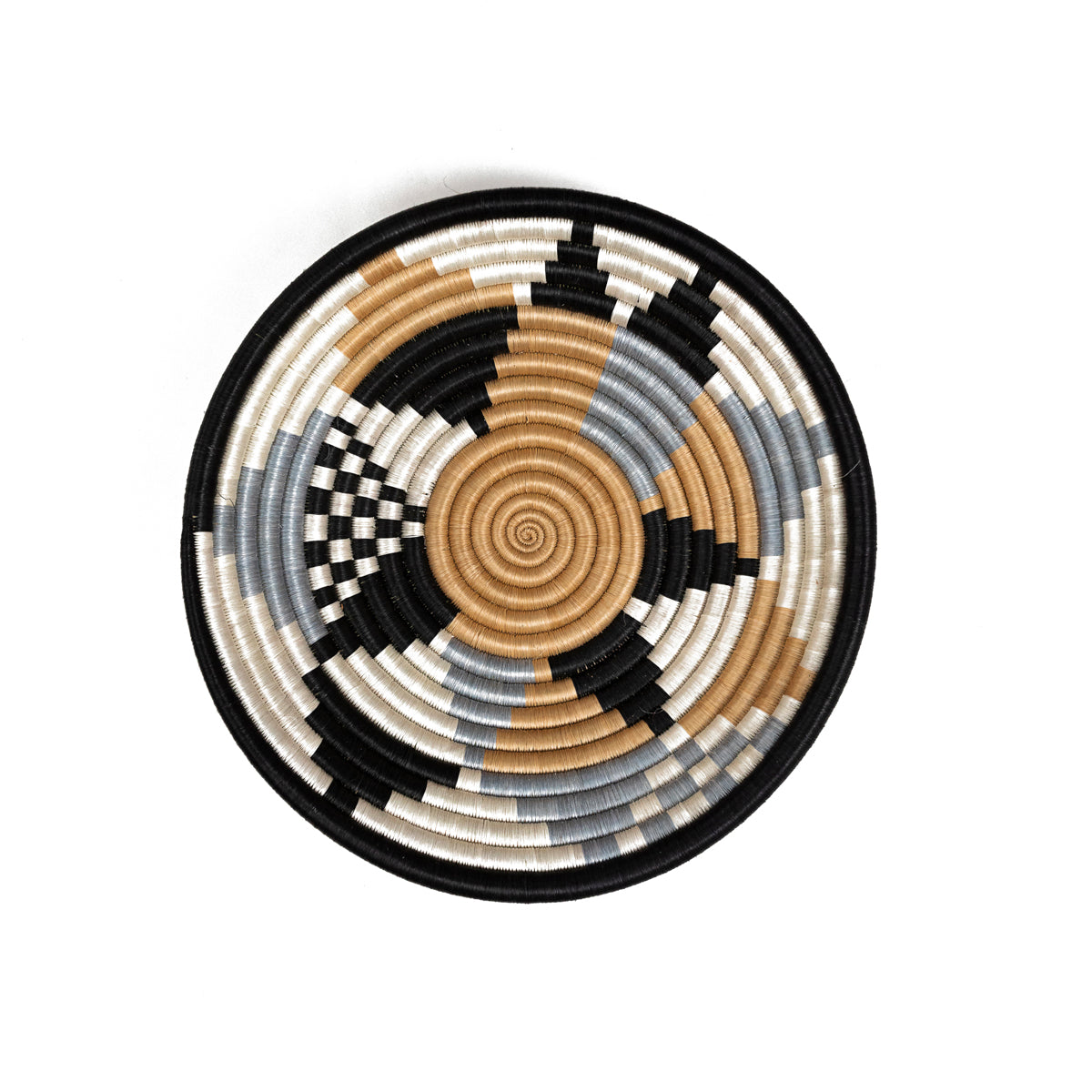 Boutique Diversiform Woven Gray Basket