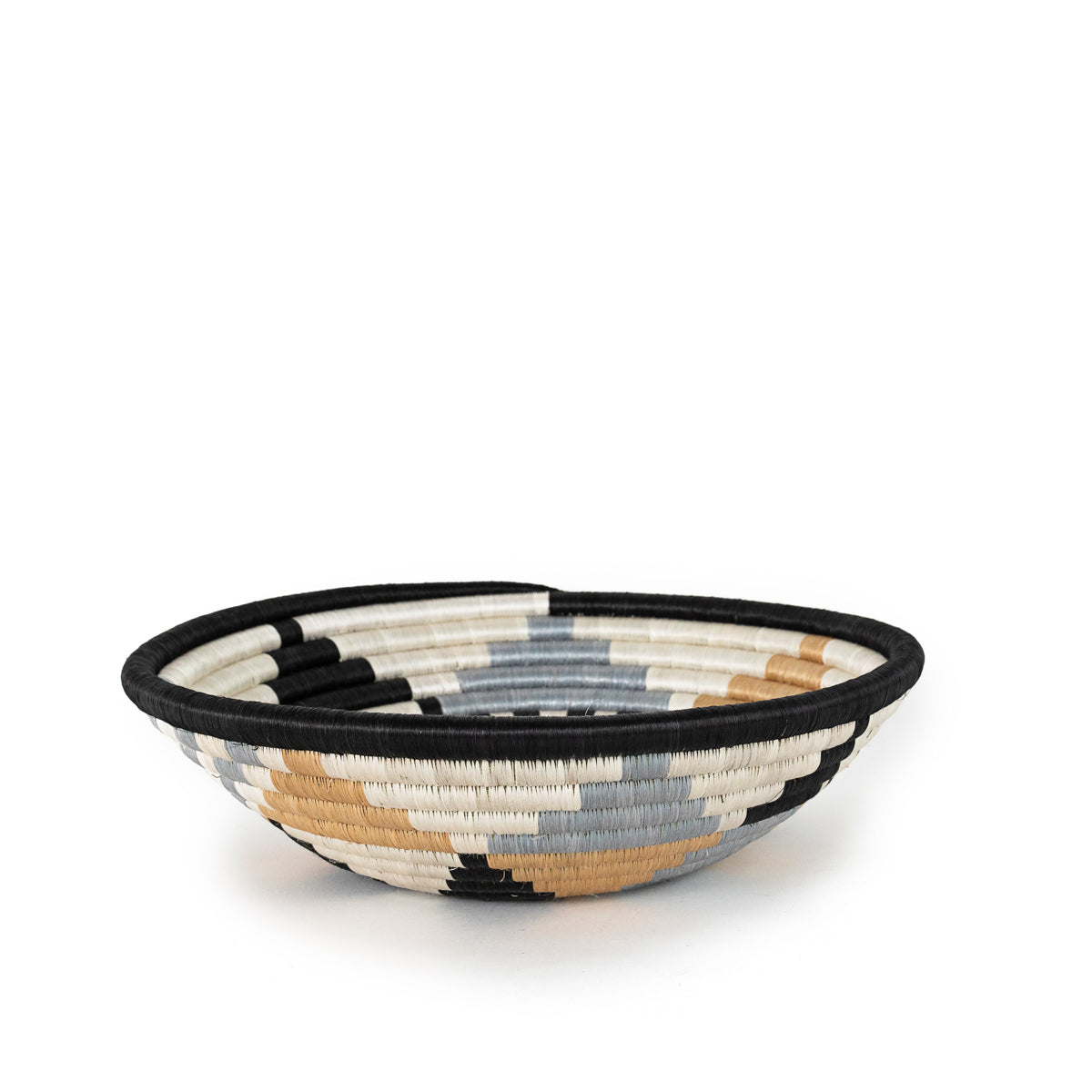 Boutique Diversiform Woven Gray Basket