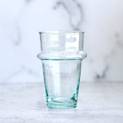 Le Verre Beldi Traditional Moroccan Small Tea Glasses - Transparent