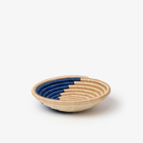 Zera Woven Baskets-Baskets-Azizi Life-Indigo & Tea-Small-Jabulani Creations